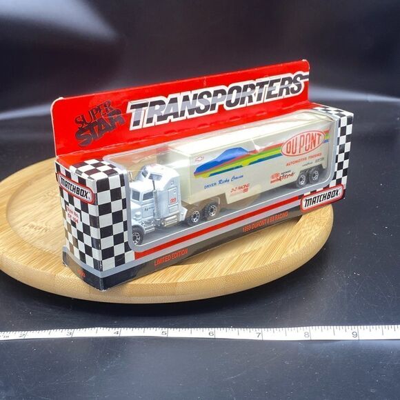 1993 DuPont #99 racing 1:64 scale limited addition semi rig NIOB by Matchbox - Picture 3 of 9